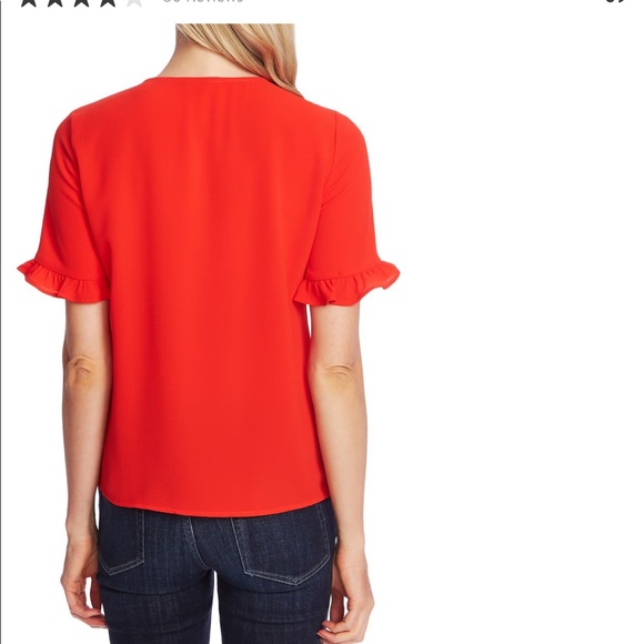 CECE Ruffle Sleeve Blouse - Picture 2 of 2